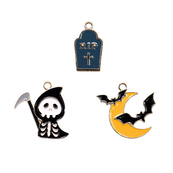 アクセサリー素材 『ハロウィンチャームセット 3個入リ RSP-589