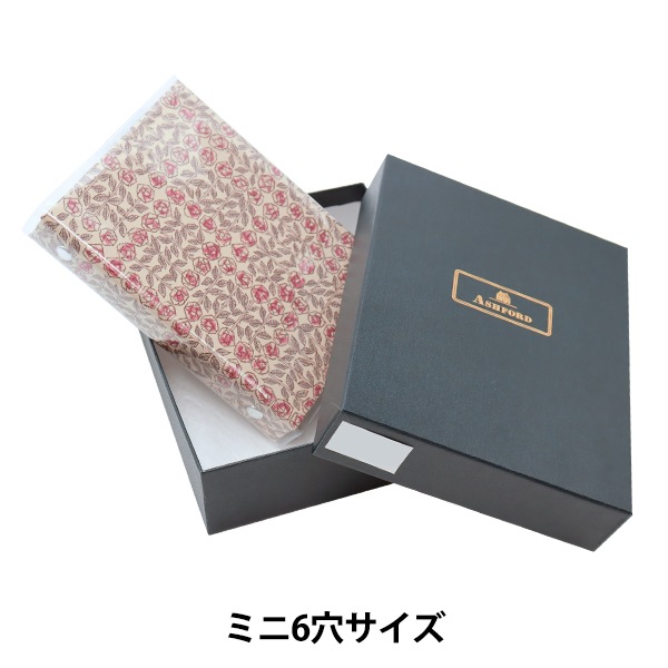 手帳 『LIBERTY リバティ手帳 ローズ ミニ6穴サイズ』 すべての商品