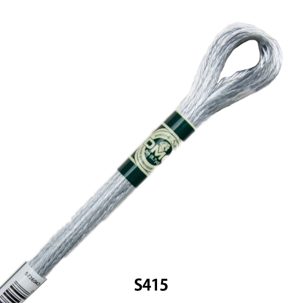 刺しゅう糸 『DMC サテン糸 S415番色』 DMC ディーエムシー 手芸,刺繍