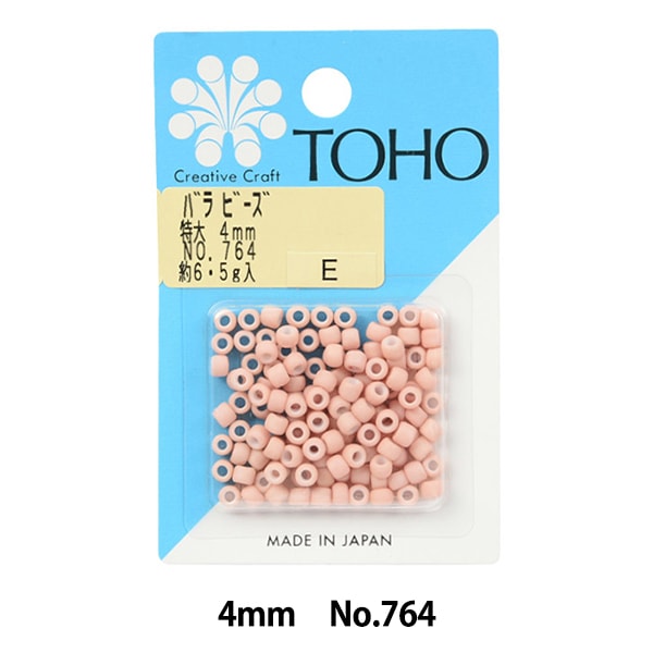 ビーズ 『バラビーズ 特大 約4mm No.764』 TOHO BEADS トーホービーズ