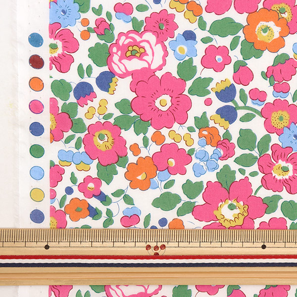 数量5から】 生地 『LIBERTY リバティプリント タナローン ベッツィ