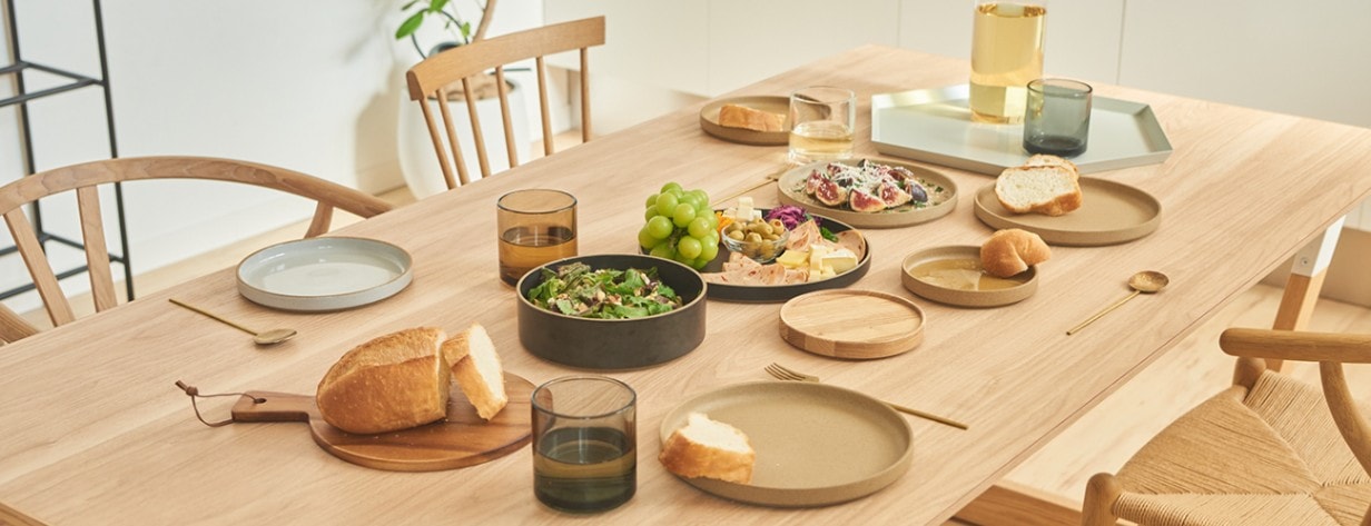 プレート 22cm クリア｜HASAMI PORCELAIN／ハサミポーセリン｜z／a