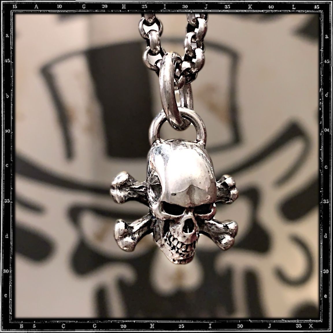 SKULL & CROSSBONES PENDANT | クレイジーピッグ公式オンラインストア