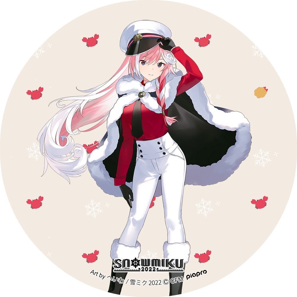 キャラパブ | 巡音ルカ | SNOW MIKU 2022/コースターパブミラー 巡音