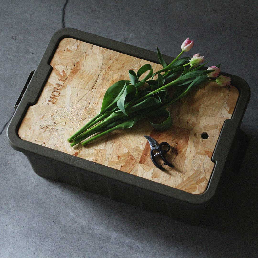 THORラージトート 75L & トップボード セット| 収納コンテナボックス