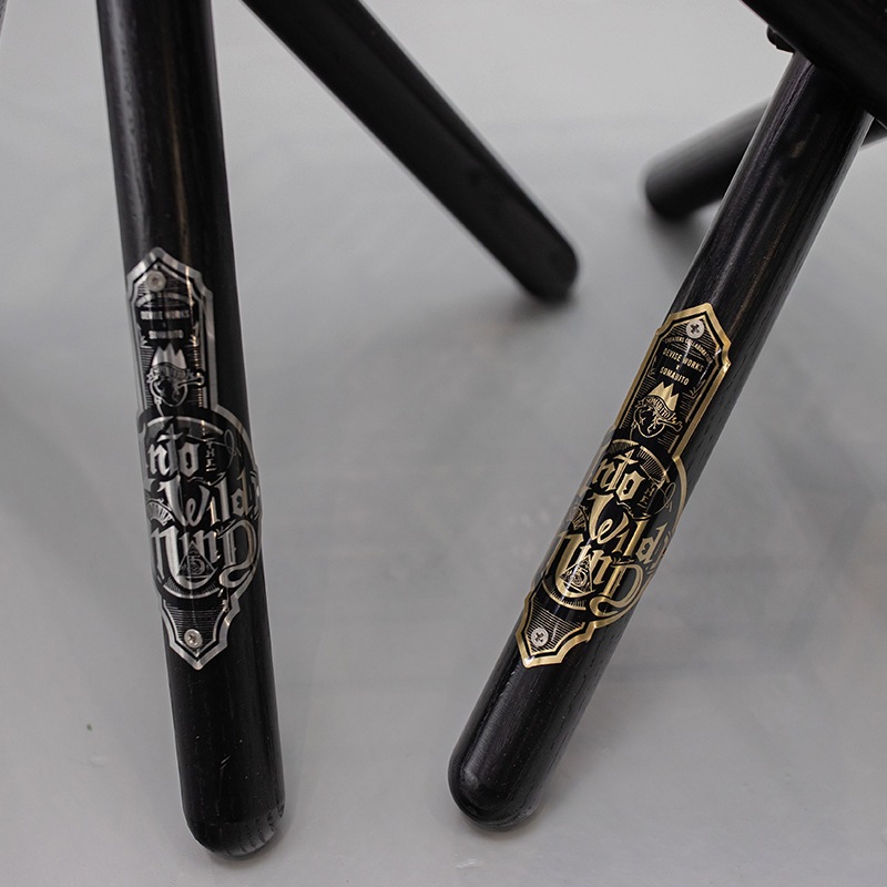 焚き火サイドスタンド KURO脚タイプ | DEVISE WORKS | キャンプ用品