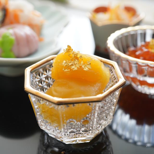 ガラス八角珍味 金付 ｜ 四季折々のおしゃれな和食器通販サイト