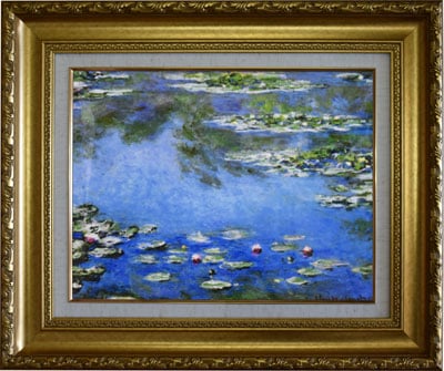 世界の複製名画】モネ「睡蓮」