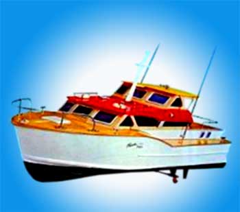 地球堂模型 ”ジュピターF-99Ⅱ”木製キット