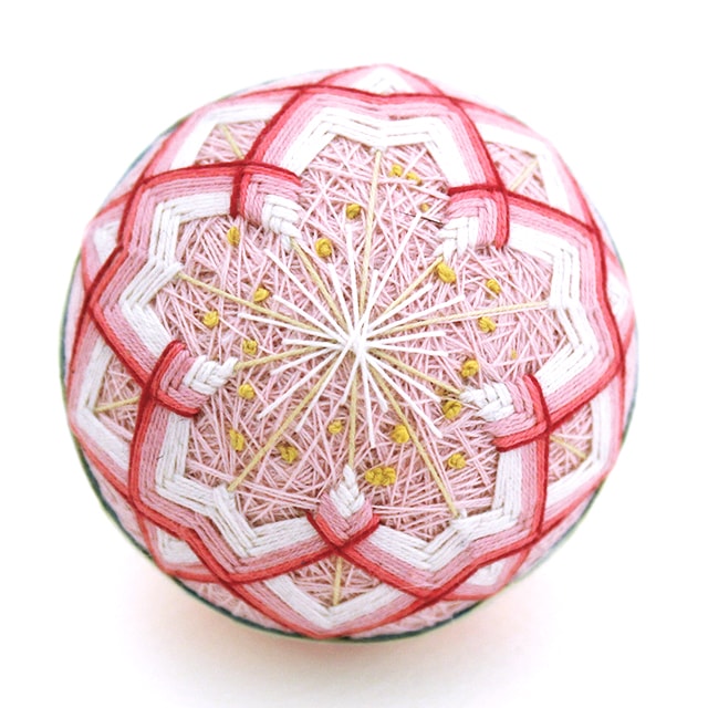 手まりキット 中級編 桜 （薄ピンク） | 住,郷土玩具・人形,手まり