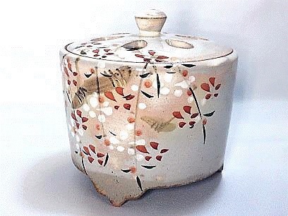 香炉・香立》清水焼香炉 乾山手・さくら（紙箱付） | お香/香炉/伝統