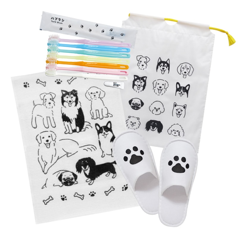 お子様用アメニティ【あつまれ！わんわん】｜近畿日本ツーリスト商事