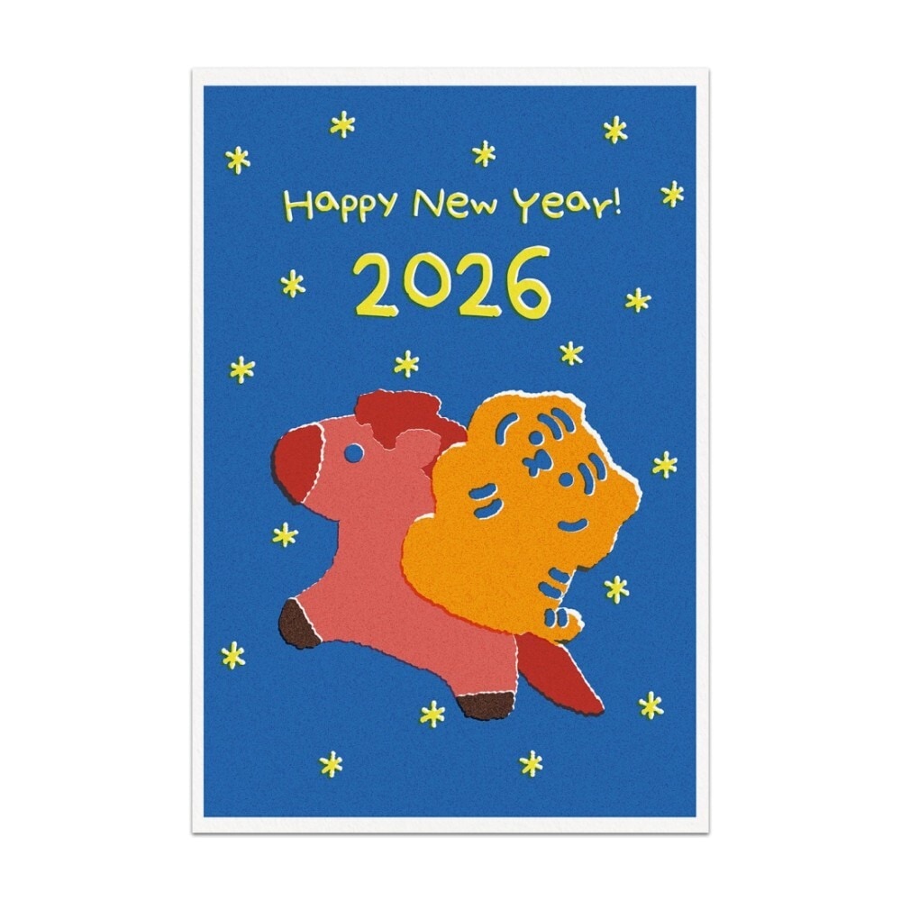 MUZIK TIGER] ポストカード - Happy New Year! | CATEGORY,CARD