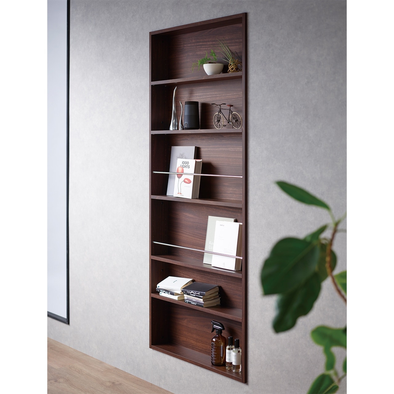 ニッチ収納 埋込収納棚 オープントールBOXセット 幅75cm 高さ175cm MA