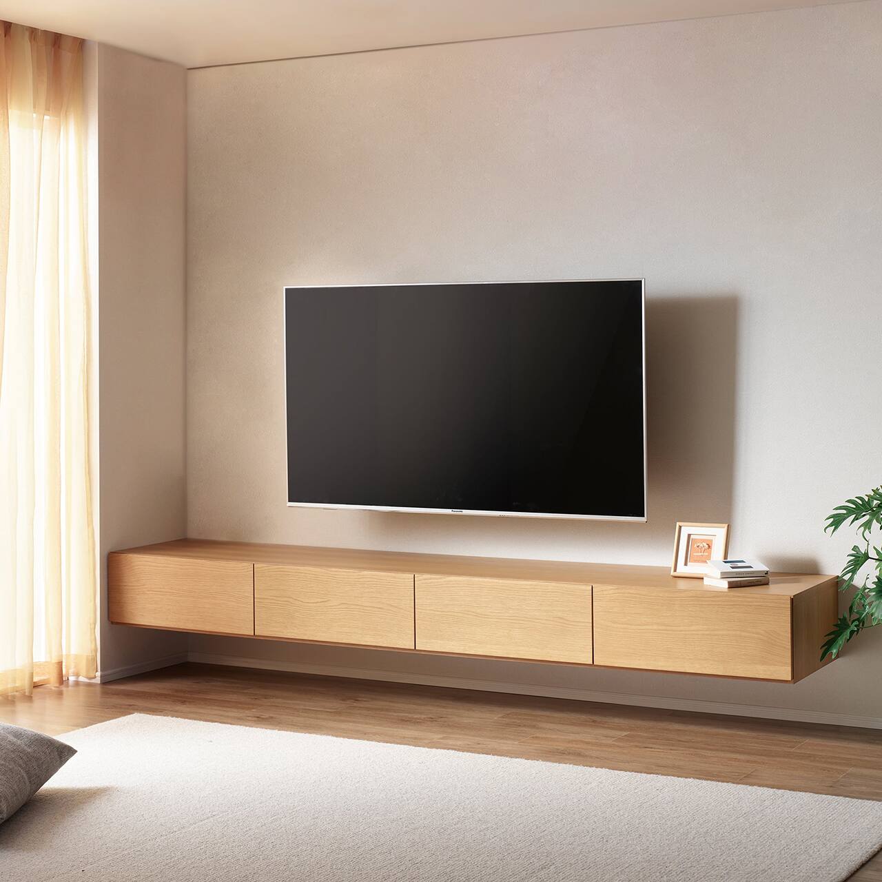 MARGIN CABINET NATURAL WOOD,フロートテレビボード | MARGIN ONLINE SHOP