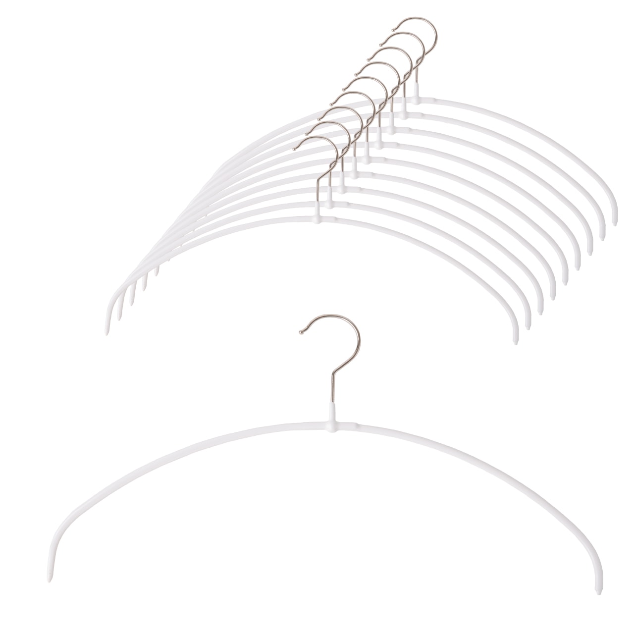 エコノミックライト40 10P ホワイト | ドイツ製マワハンガー 公式