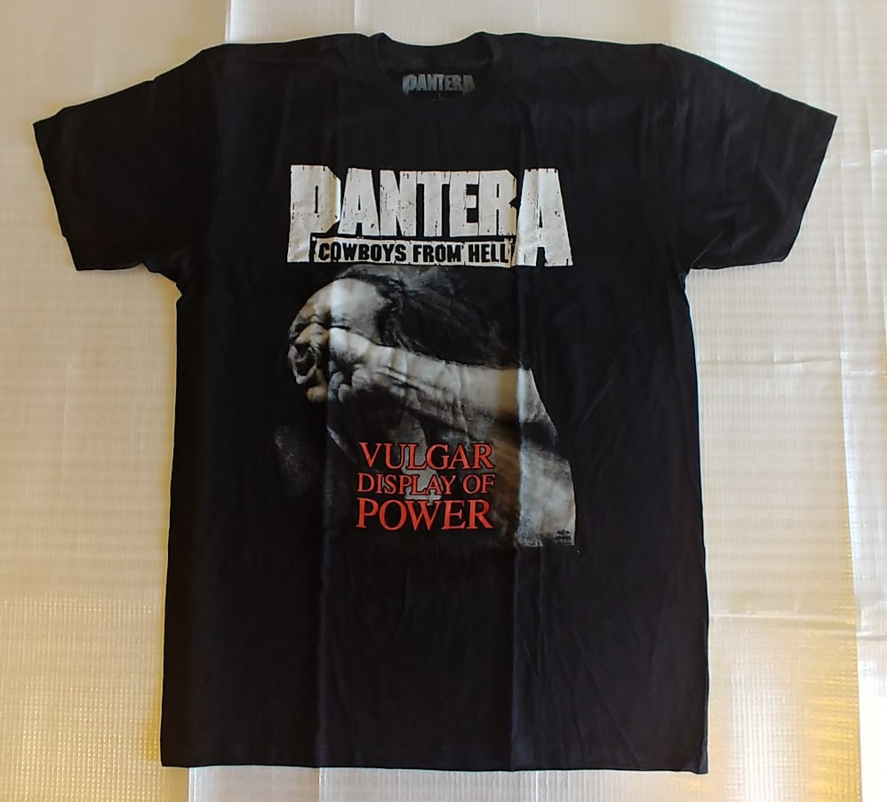 在庫有り】PANTERA (パンテラ) Vulgar Display of Power 「俗悪」 T