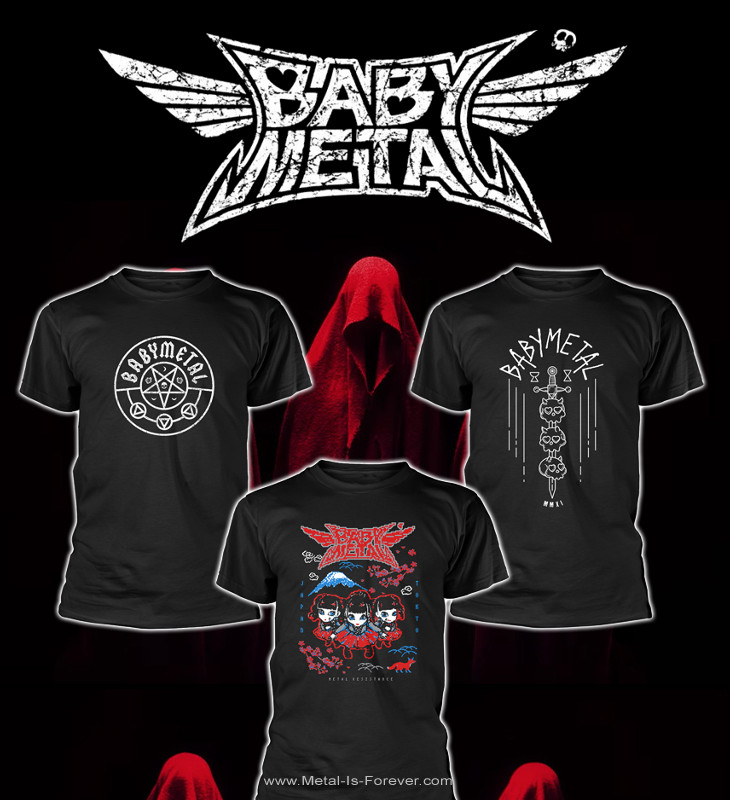 BABYMETAL -ベビーメタル- Tシャツ 3枚スペシャルセット｜メタルT