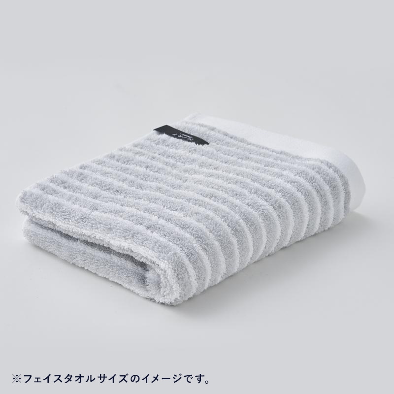 専用❤みかん＊もちふわ❤ヘアドライタオル❤モノクロりぼんボーダー☆ブルー★やや細 MiRT ボーダーギフトセット（BT・FT）<br>Gray | ギフトセット一覧