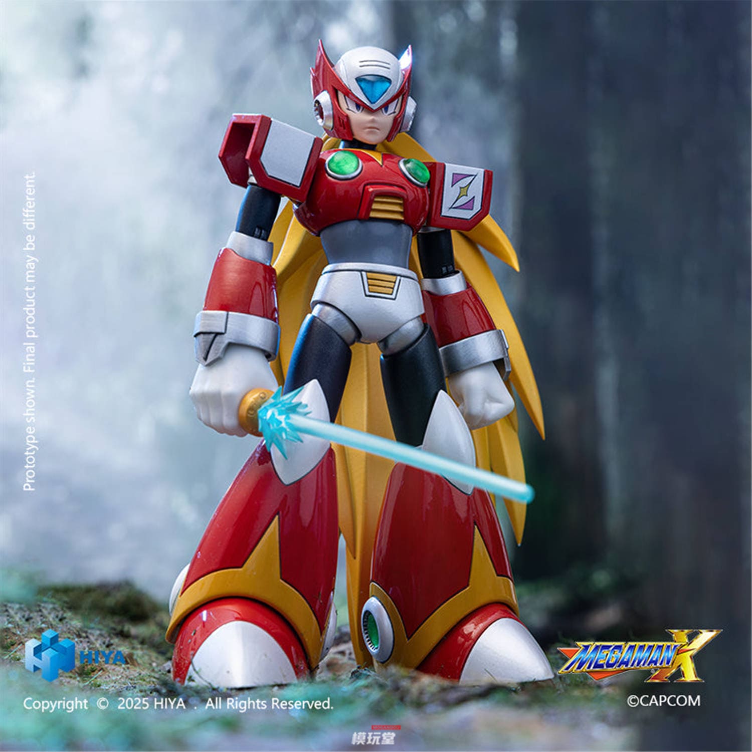 予約 HIYA 1/12 『ロックマン X』 ゼロ EBM0170 Exquisite Series Mega