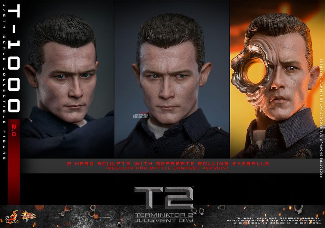 ホットトイズ 1/6 『ターミネーター 2』 T-1000 (2.0版) MMS774