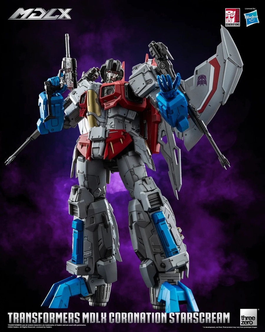 threezero MDLX トランスフォーマー 新破壊大帝 スタースクリーム 戴冠