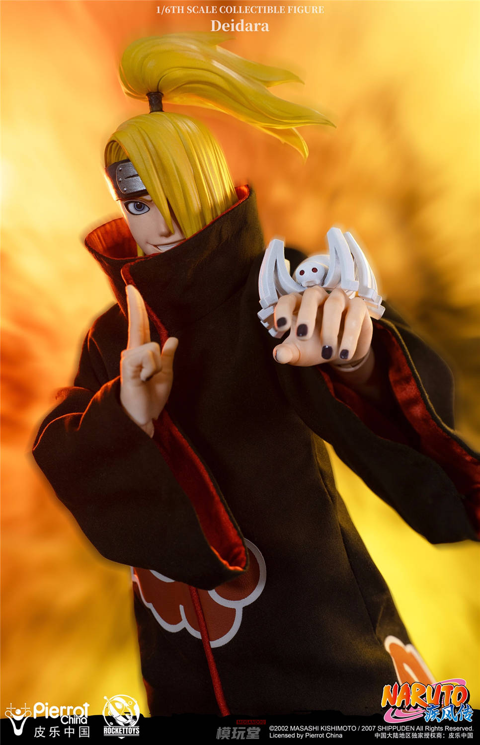 RocketToys 1/6 『NARUTO -ナルト-』 デイダラ 初回予約特典付 ROC-008
