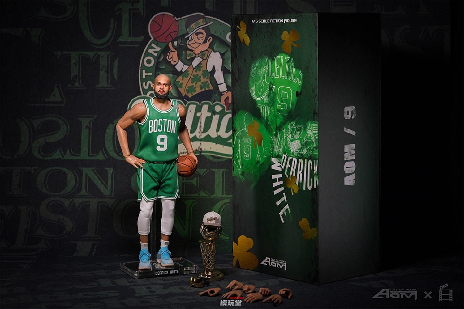 Aom Toys 1/6 NBAシリーズ デリック・ホワイト 優勝記念.Ver NBA