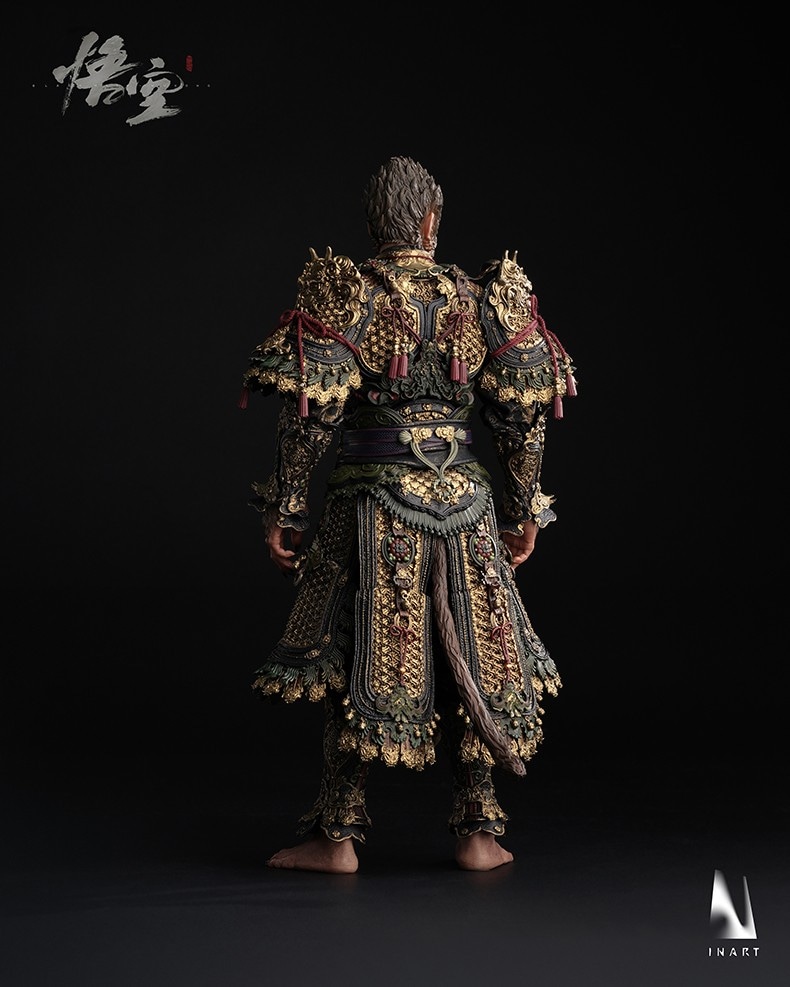 INART 1/6 黒神話: 悟空 天命人 ゴールドアーマー.Ver Black Myth