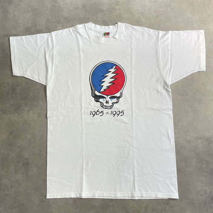 90's GRATEFUL DEAD Jerry Garcia TRIBUTE T-Shirt Made in USA