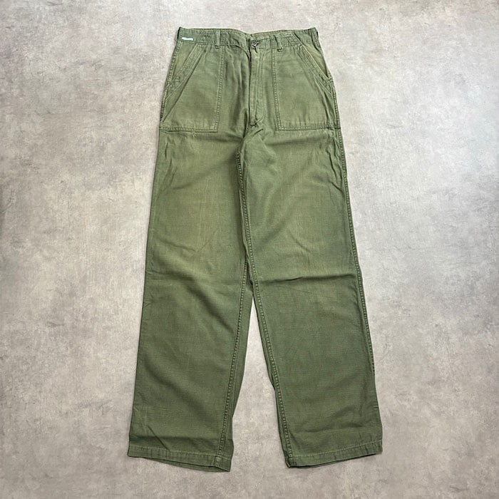 70's U.S.ARMY BAKER PANTS OG-107 W31L33 70年代 U.S.ARMY ベイカー