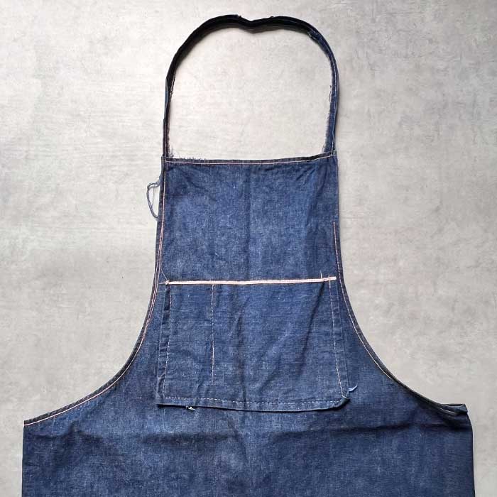 60'S VINTAGE DENIM APRON ヴィンテージ 60年代 デニム エプロン