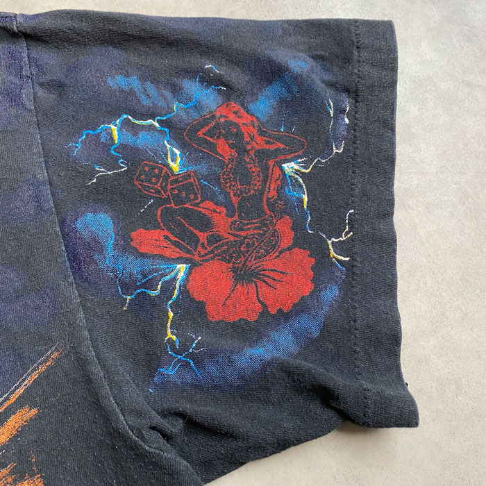 90's GIANT AEROSMITH T-Shirts Made In USA BLACK/XL 90年代 エアロ