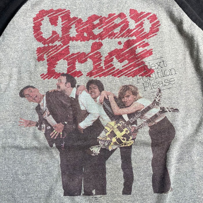 80's CHEAP TRICK Raglan T-Shirts 80年代 チープ トリック ラグラン T
