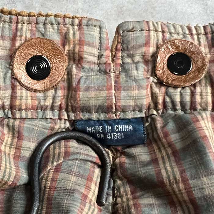 POLO Ralph Lauren Buckle Back Couduroy Pants BROWN W34L32 ポロ