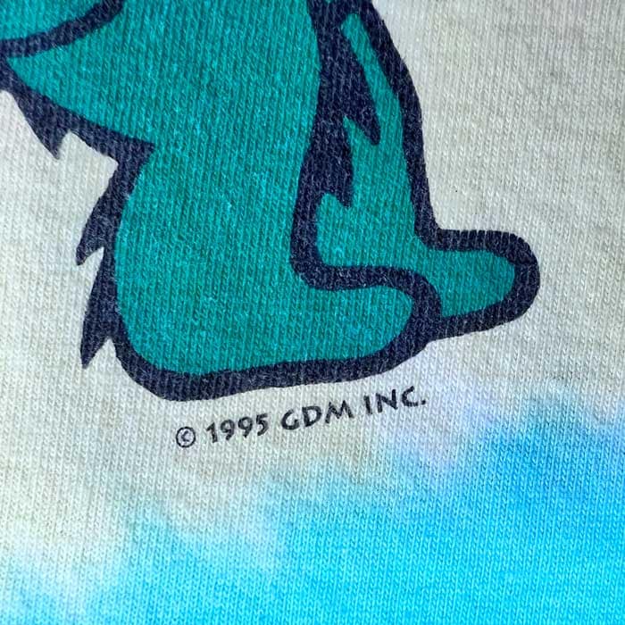 90'S LIQUID BLUE GRATEFUL DEAD BEAR TIE-DYE T-SHIRTS XL 90年代