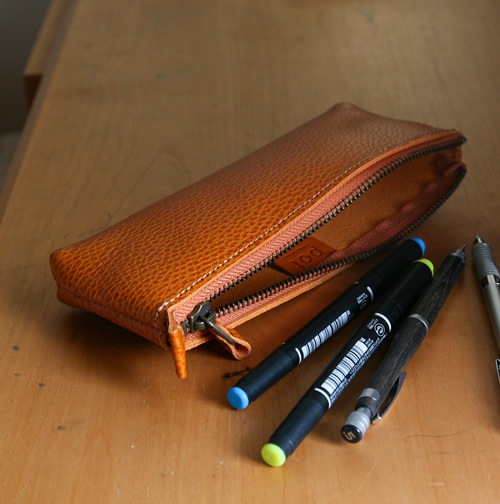 pot] イタリアンレザー ペンケース blpt0100 | ステーショナリー