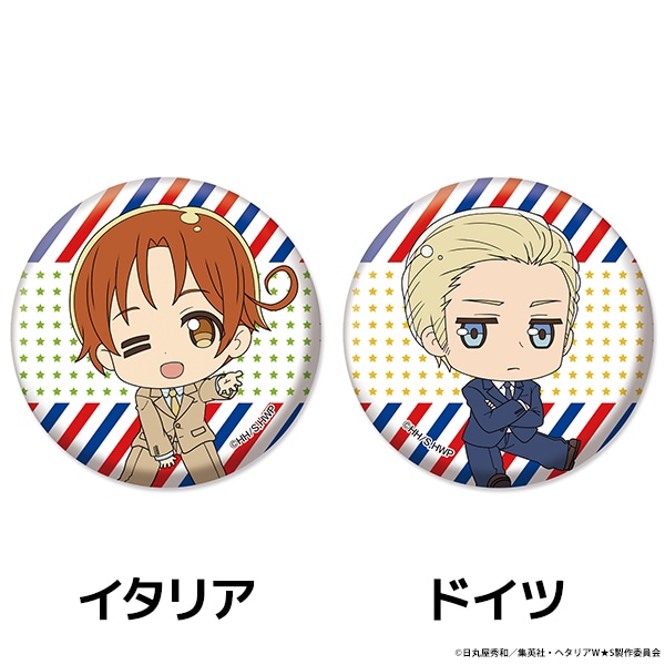 ヘタリア World☆Stars ぺたん娘トレーディング缶バッジ vol.1<バラ