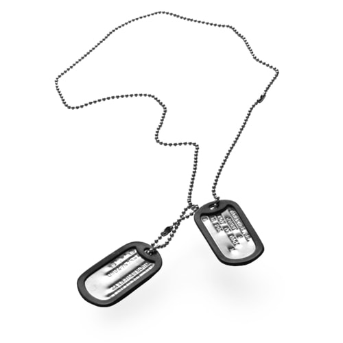 米軍 実物 IDタグ USAAF Amazon.co.jp: 米軍実物DOG-TAG ドッグタグをあなたのオリジナル打刻で