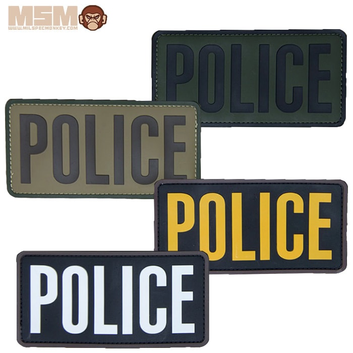 レア　実　マーシャル　ポリス　パッチ　3種類 ポリスレプリカパッチ U.S.Marshal Badge Patch ブラック（383