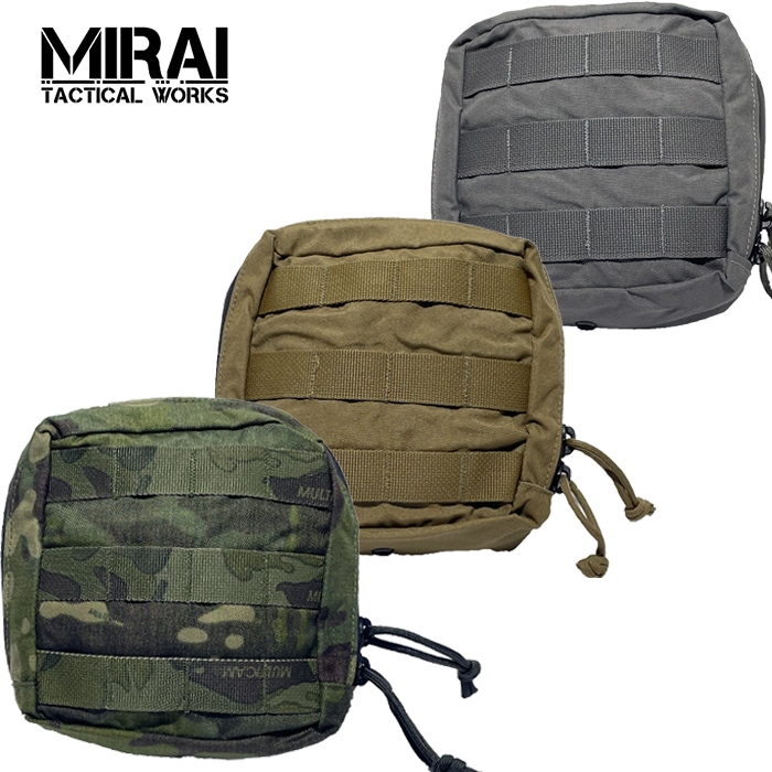 実物 MOLLE ユーティリティ ポーチ 実物 Chase Tactical General Purpose Vertical Utility Pouch Large