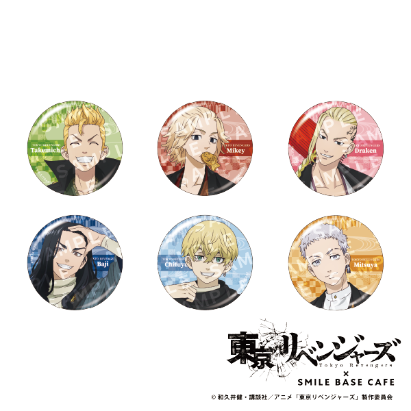 東京リベンジャーズ｣ ランダム缶バッジ(描き下ろし) 全6種 | コラボ