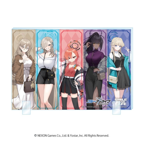 ブルーアーカイブ」アクリルアートボード 秋服ver.集合 | コラボ商品