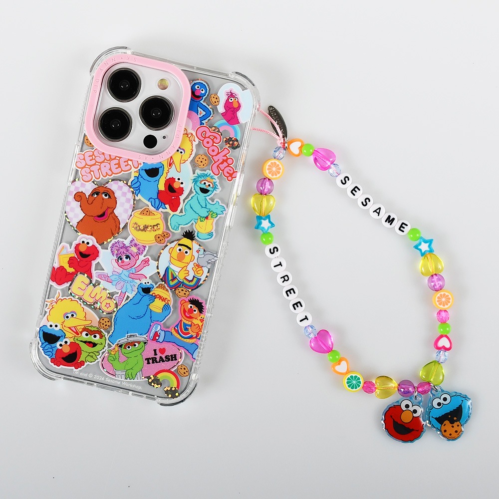 フォンストラップ エルモ＆クッキーモンスター セサミストリート