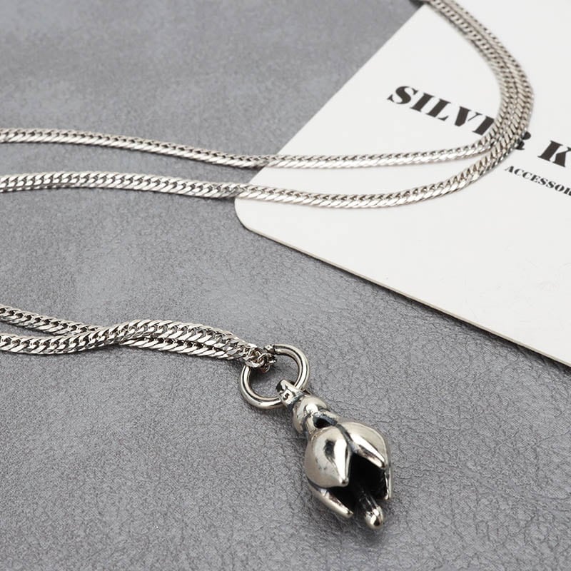 シルバー925 百合 ベルネックレス [ns199-cs053-2mm] | スタイルで探す