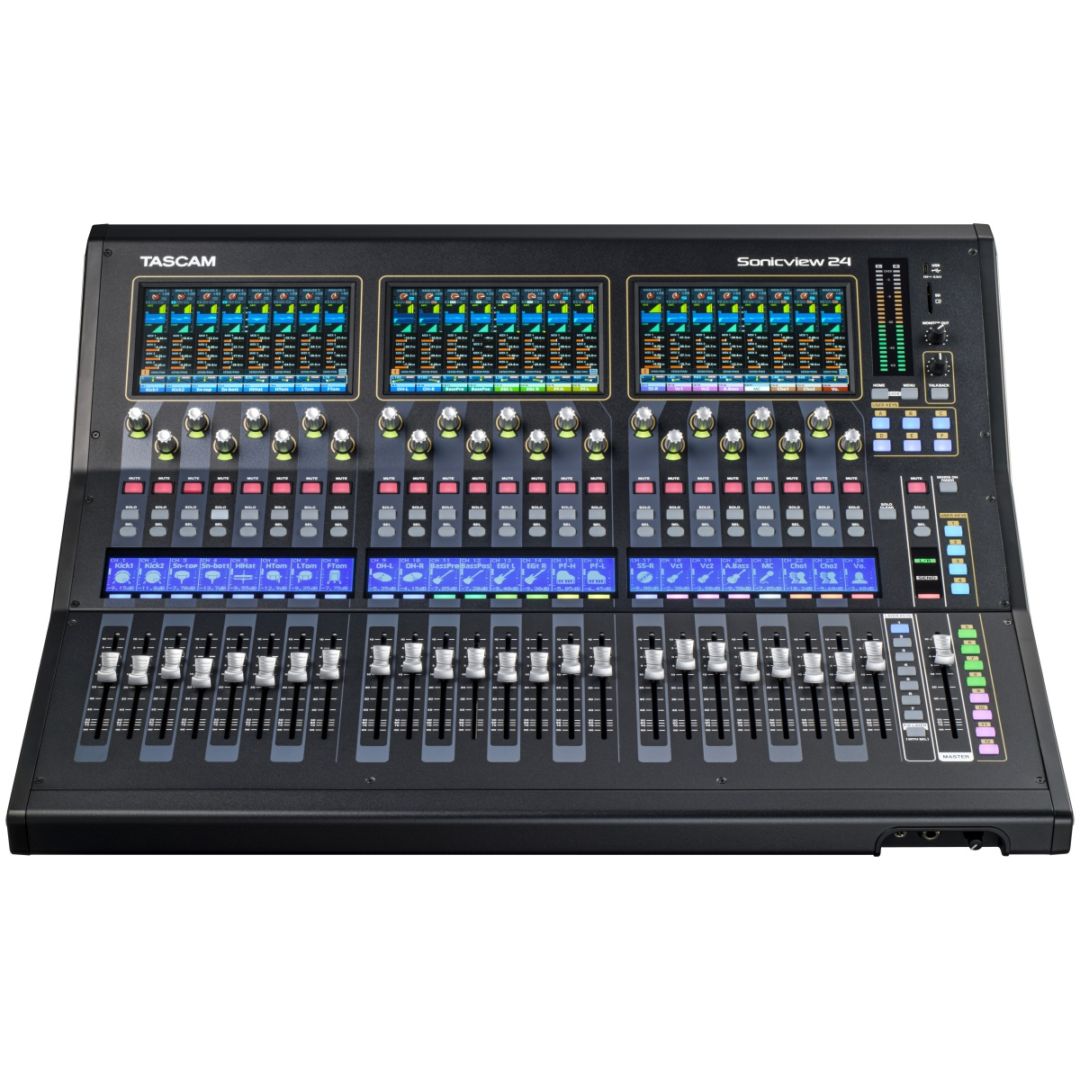 Sonicview 24dp マルチカラータッチスクリーン搭載デジタルミキサー
