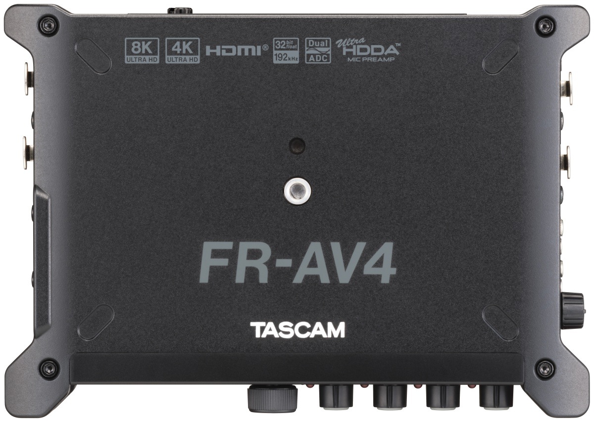 FR-AV4 32ビットフロート録音・HDMI Sync対応4chフィールドレコーダー