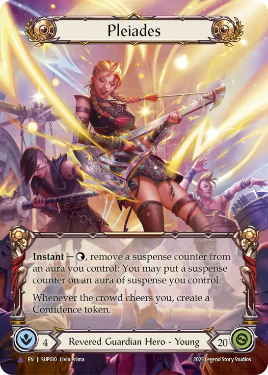 EN】《Cold Foil》[Revered Guardian] Pleiades/プレアデス (ヒーロー