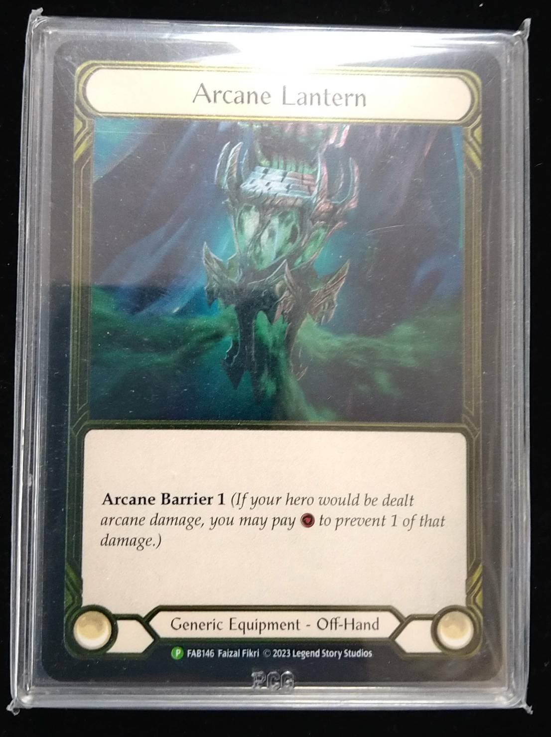 PCG9.5】【EN】《Gold Foil》[Generic] Arcane Lantern 「P」〔FAB146