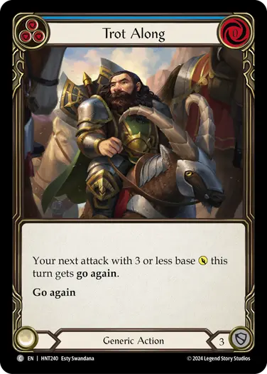 EN】[Generic] Trot Along/共走り (青)「C」〔HNT240〕 | The Hunted